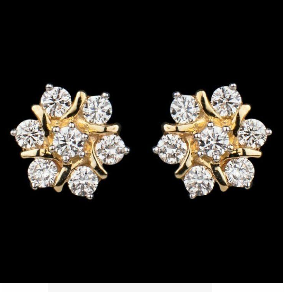 Fabulous Diamond Stud Earrings