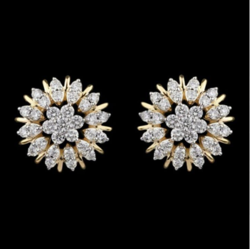 American Diamond Earrings For Daily/Party Wear