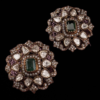 Moissanite Heavy Look Studs Earrings