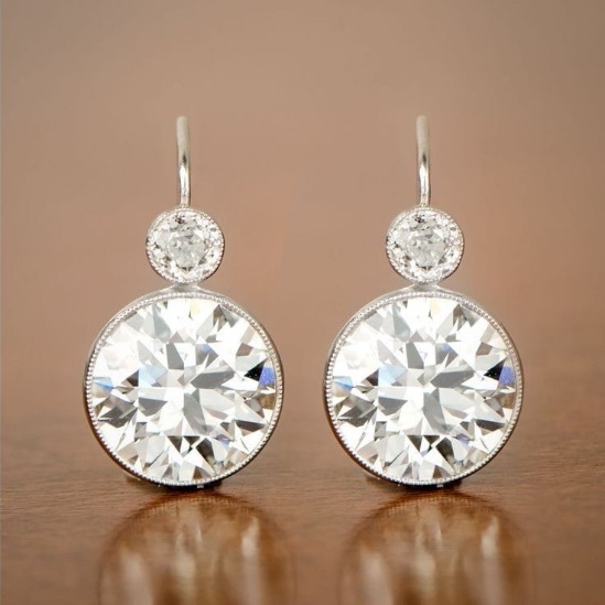 Diamond danglers for cocktail party