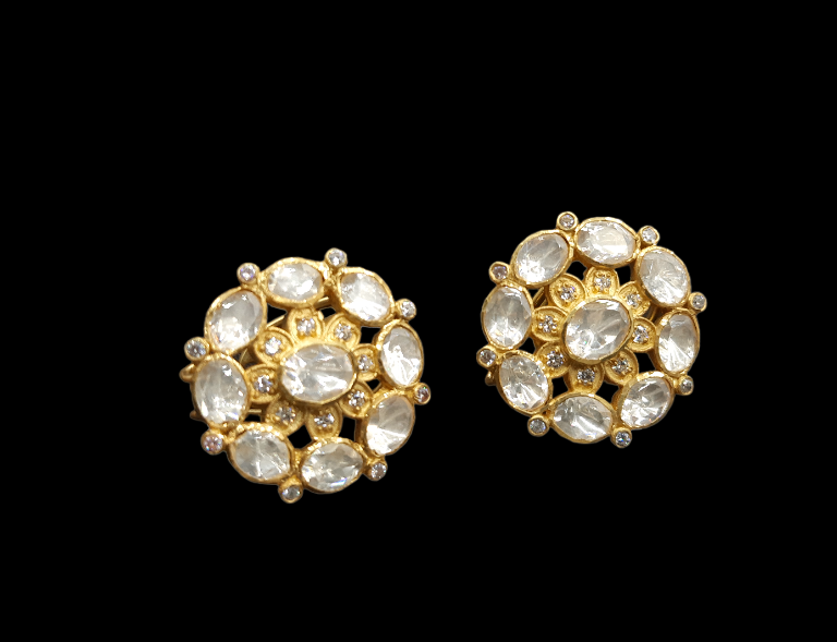 Royal Elegant Polki Earrings