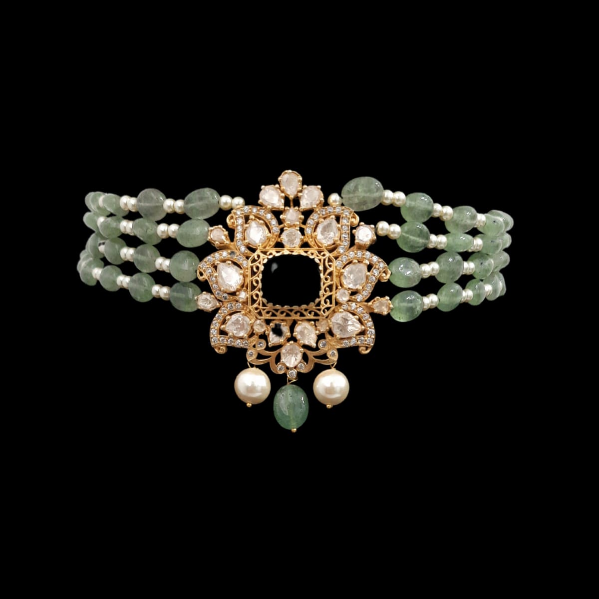 Green Emerald Choker