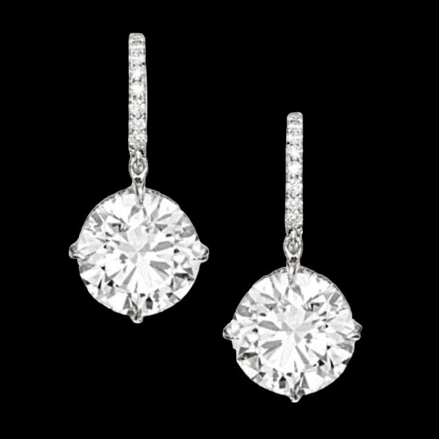 Refined Splendor: Solitaire Diamond Ear Studs