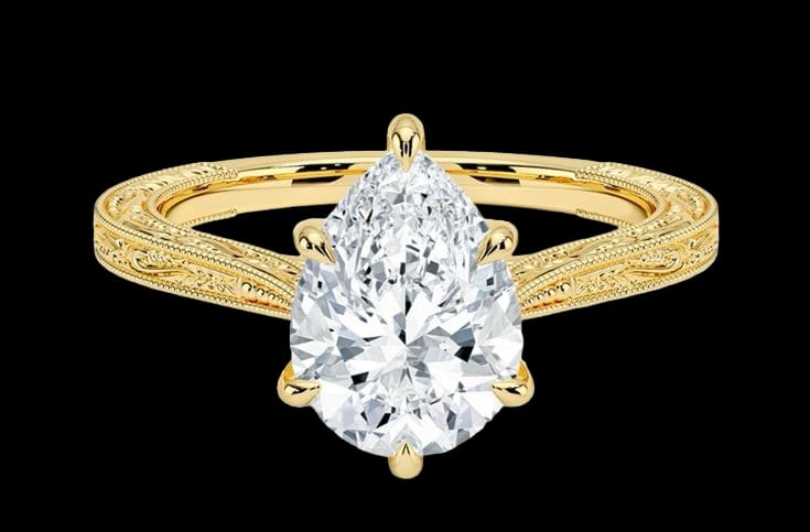 Refined Perfection: Solitaire Diamond Rings