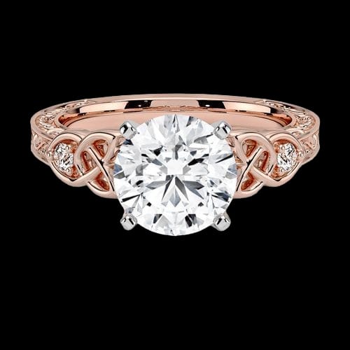 Unwavering Sophistication: Make a Statement with Our Regal Solitaire Diamond Ring