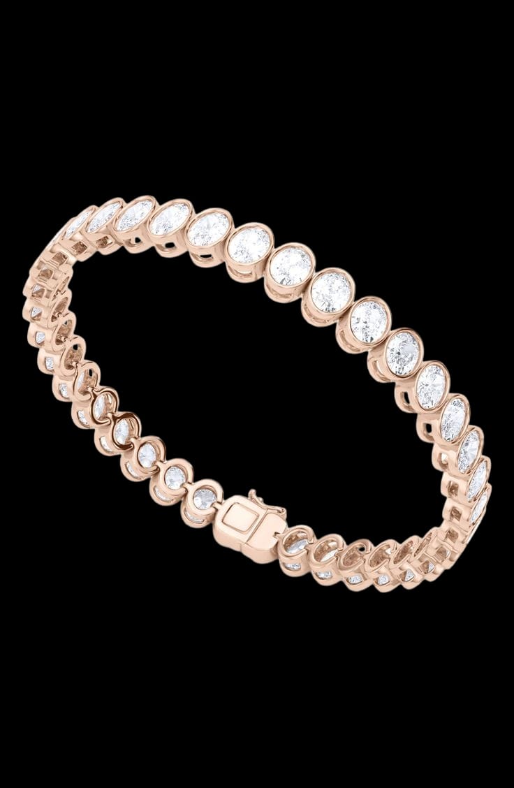 Brilliant Beauty: The Radiant Solitaire Tennis Bracelet