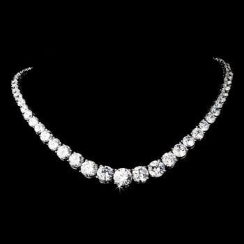 “From Whisper to Wow Solitaire Graded Necklace”