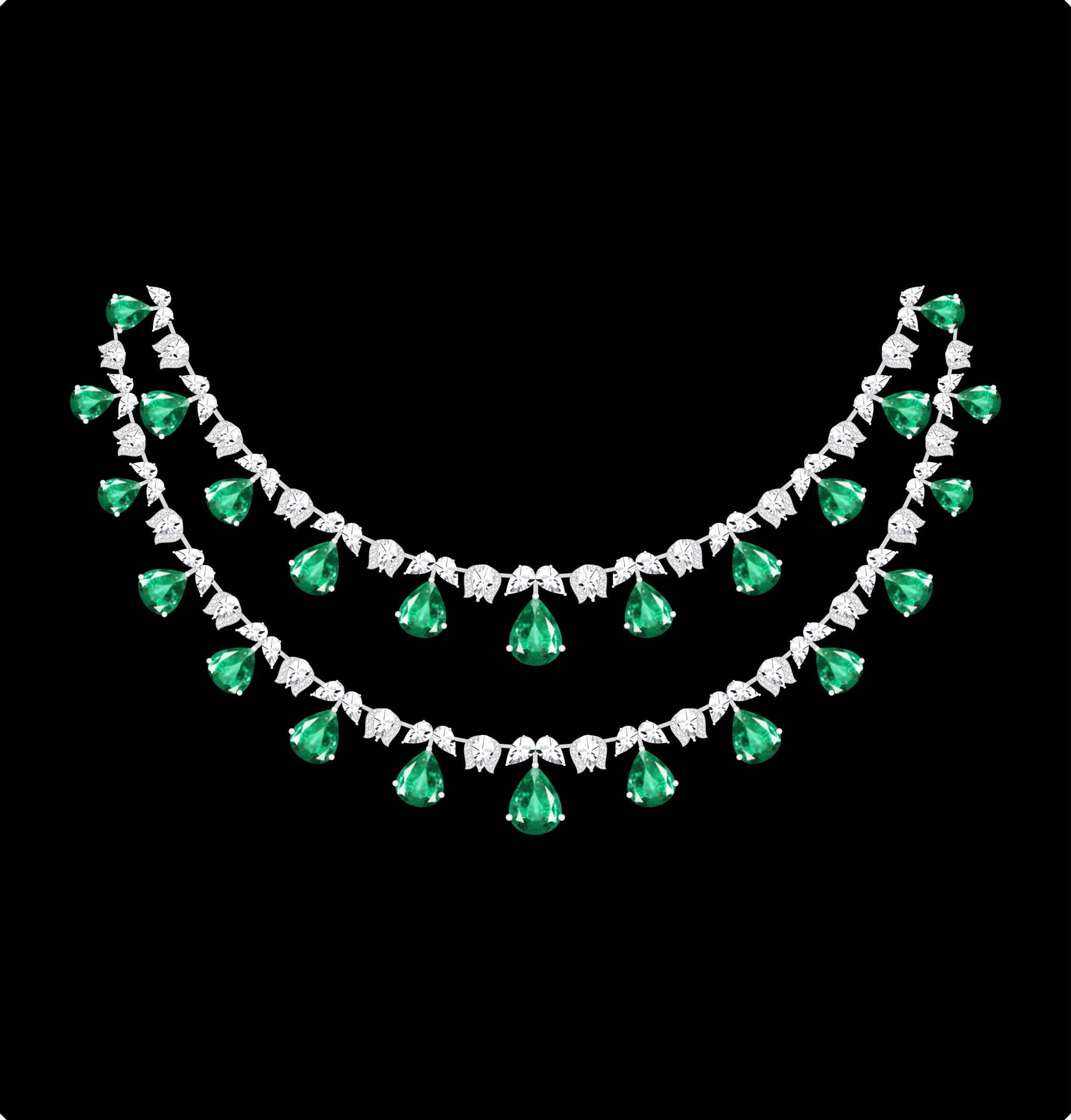 Ornate Bliss Diamond Necklace