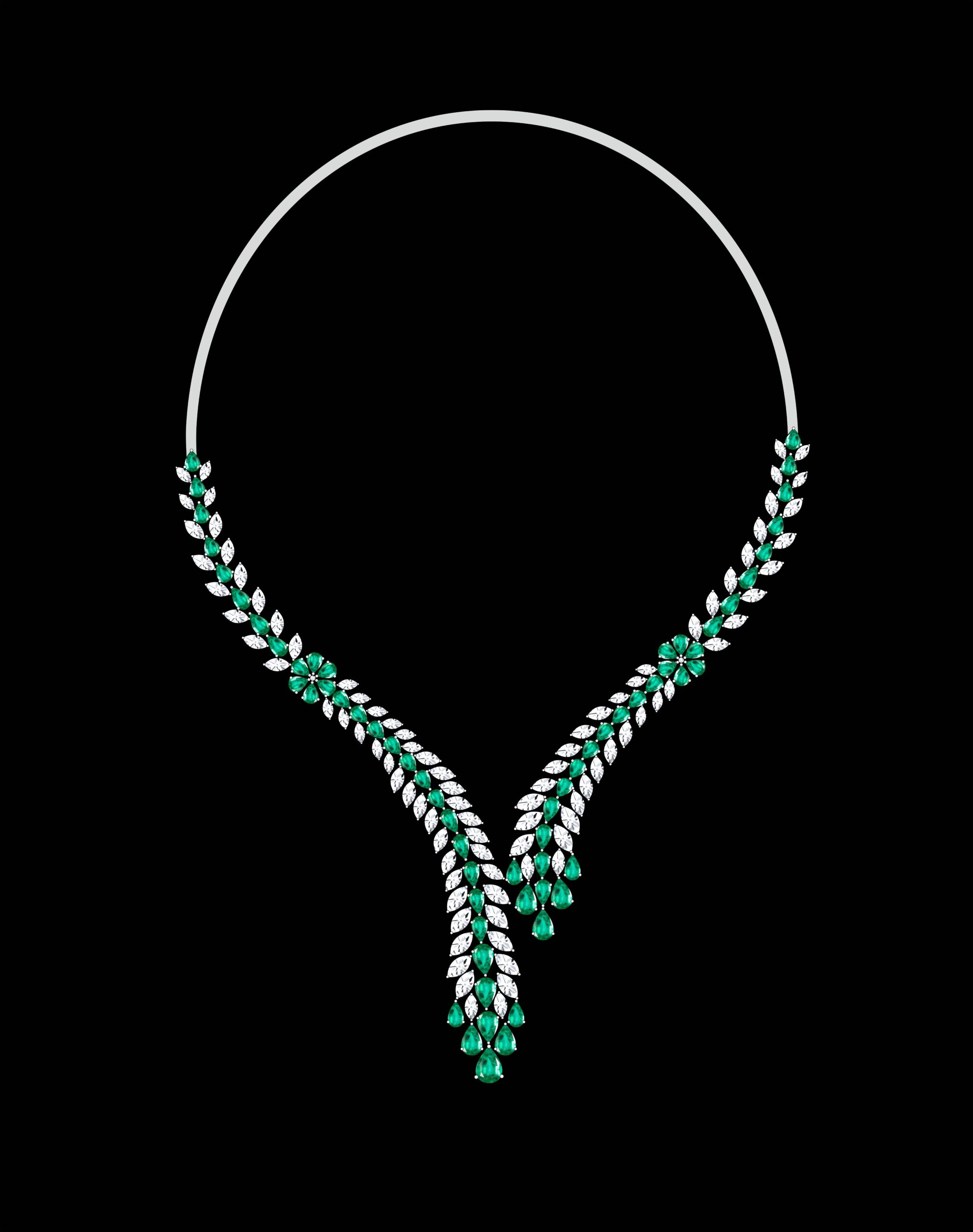 Ethereal Charm Diamond Necklace