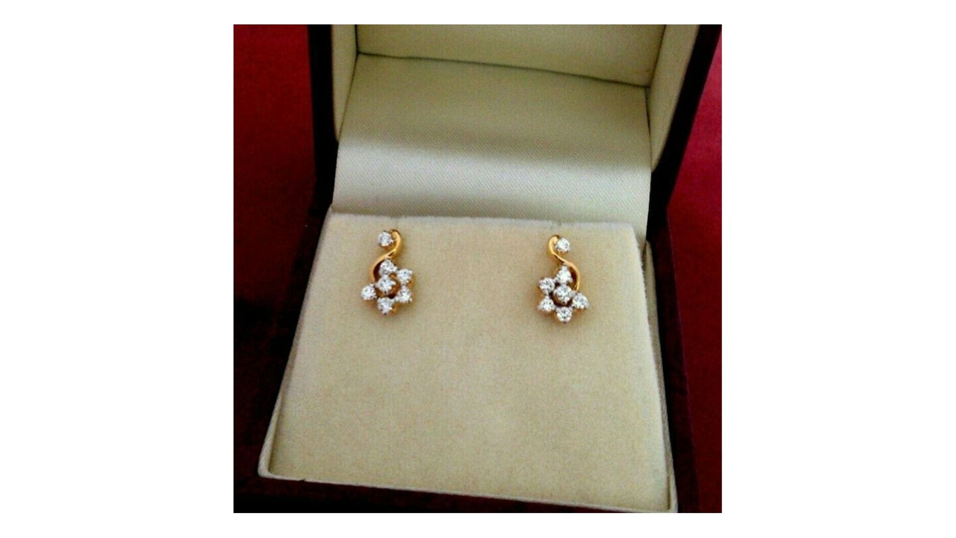 Sparkle Bow Studs
