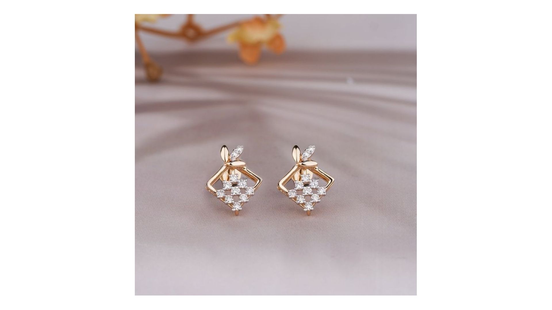 Bar Diamond Studs
