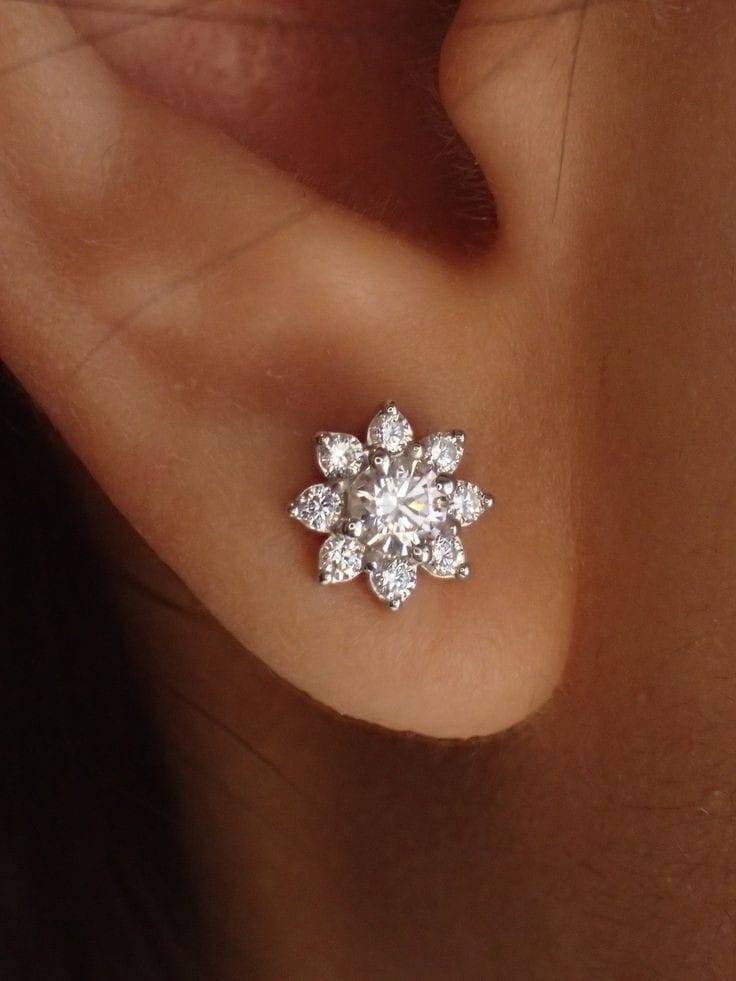 Dewdrop Nest Studs