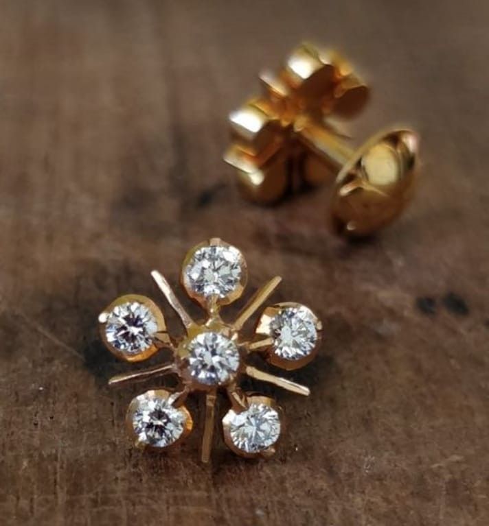 Ripple Glam Studs