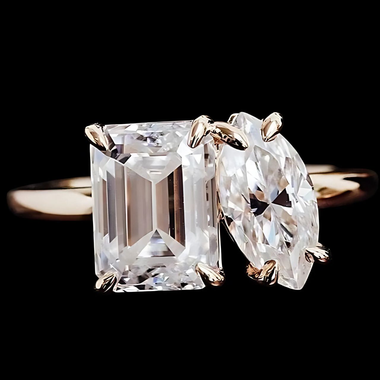 “Forever One Solitaire Ring”